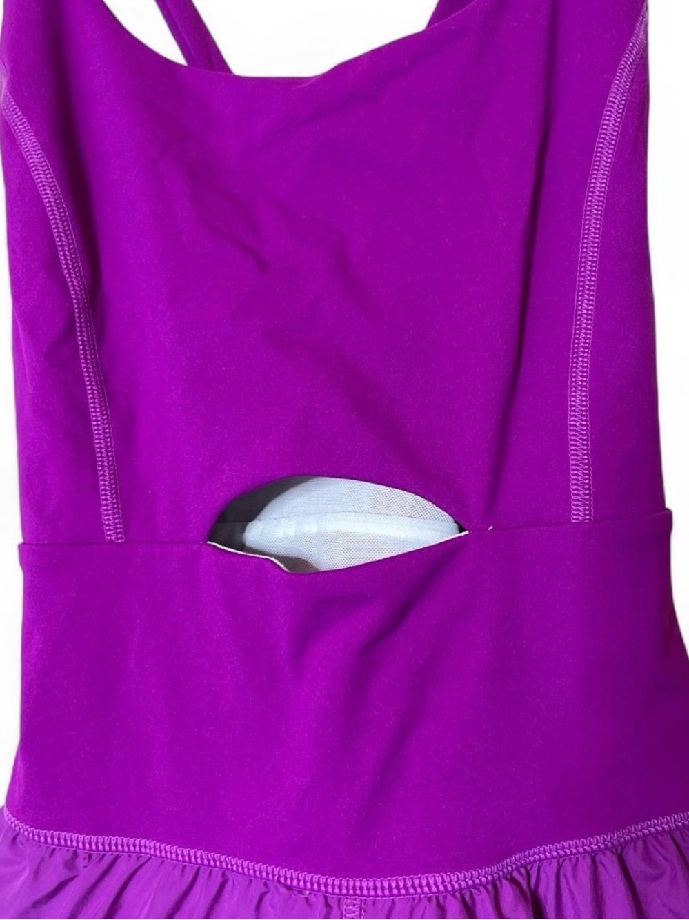 FP Movement Righteous Runsie Romper- Vivid Violet, NWT - Picture 6 of 6